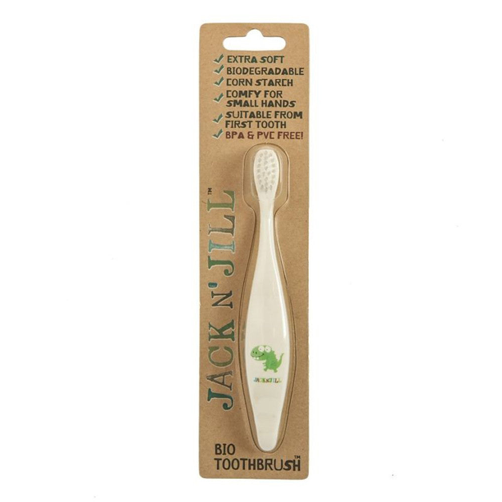 Jack N Jill Bio Toothbrush, Dino, 8 Ea